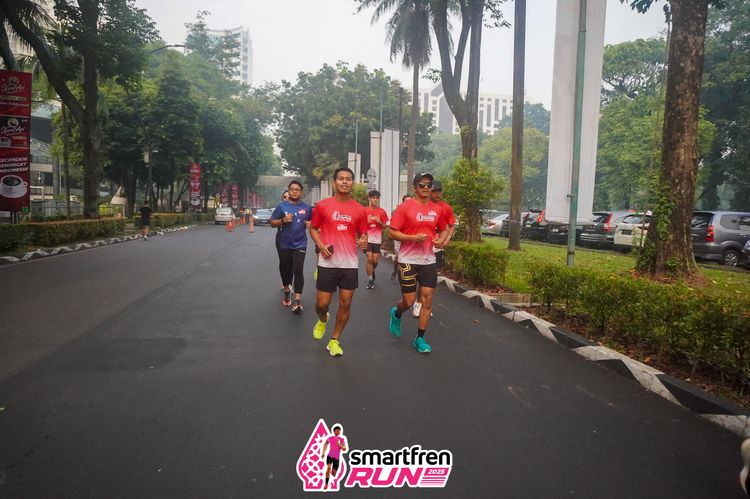 Race photo from Shakeout Run - Smartfren Run