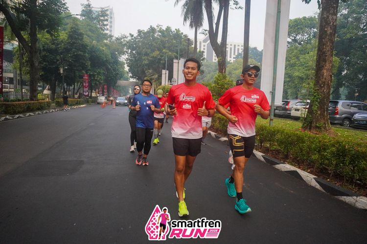 Race photo from Shakeout Run - Smartfren Run