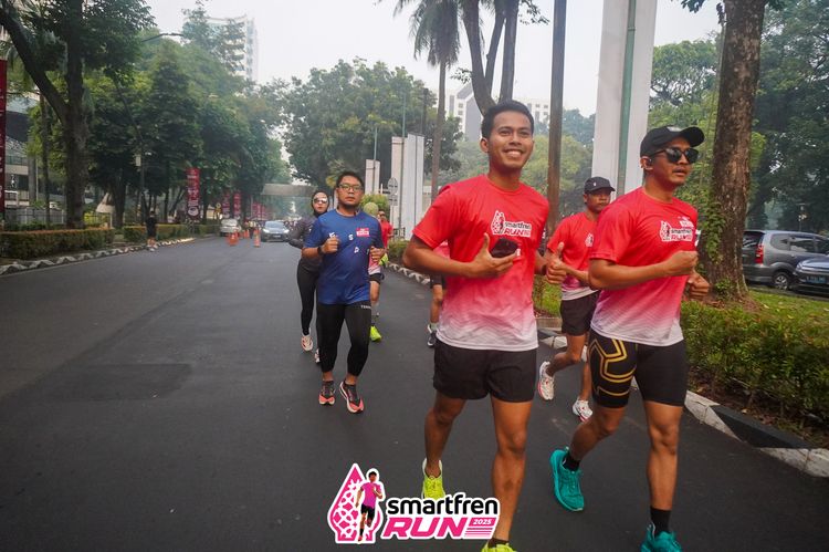 Race photo from Shakeout Run - Smartfren Run