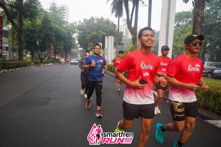 Race photo from Shakeout Run - Smartfren Run