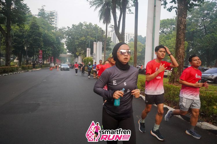 Race photo from Shakeout Run - Smartfren Run