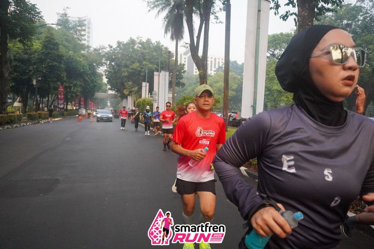 Race photo from Shakeout Run - Smartfren Run