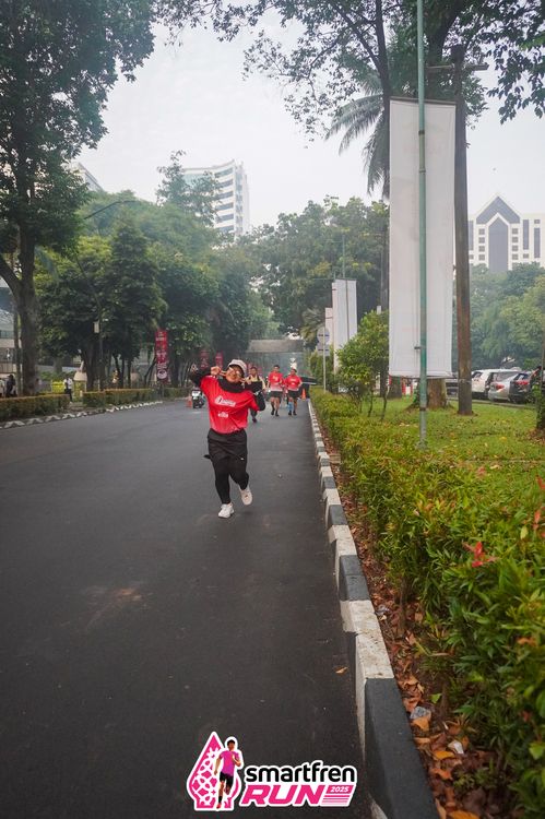 Race photo from Shakeout Run - Smartfren Run