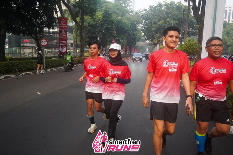 Race photo from Shakeout Run - Smartfren Run
