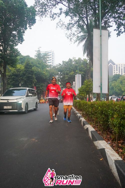 Race photo from Shakeout Run - Smartfren Run