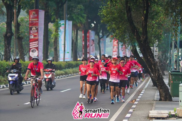 Race photo from Shakeout Run - Smartfren Run