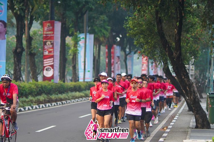Race photo from Shakeout Run - Smartfren Run
