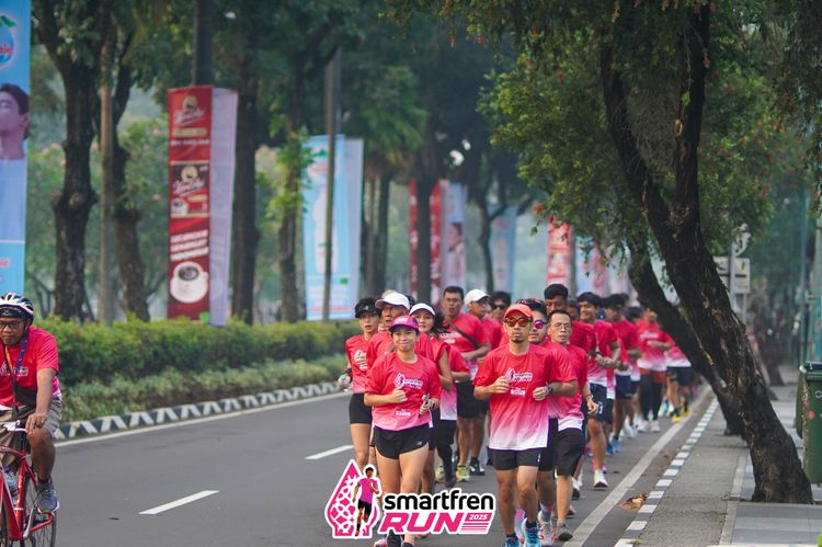 Race photo from Shakeout Run - Smartfren Run