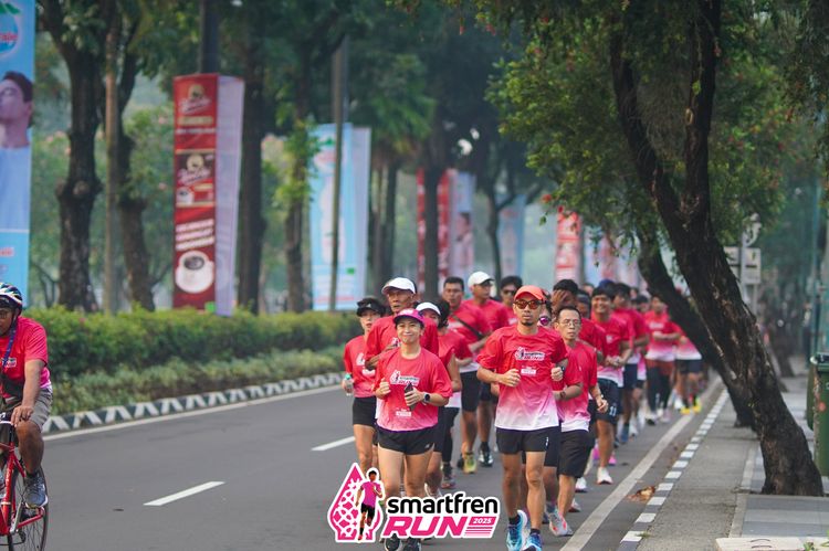 Race photo from Shakeout Run - Smartfren Run
