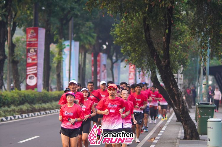 Race photo from Shakeout Run - Smartfren Run