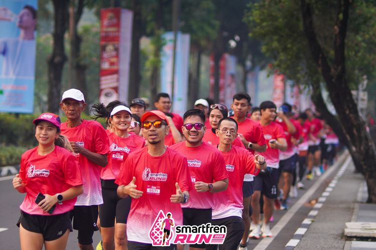 Race photo from Shakeout Run - Smartfren Run
