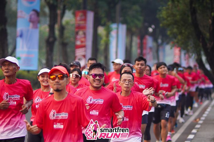 Race photo from Shakeout Run - Smartfren Run