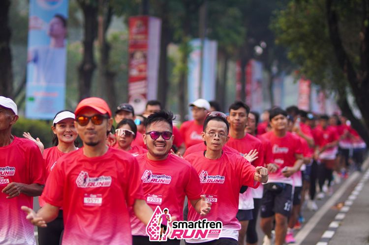 Race photo from Shakeout Run - Smartfren Run