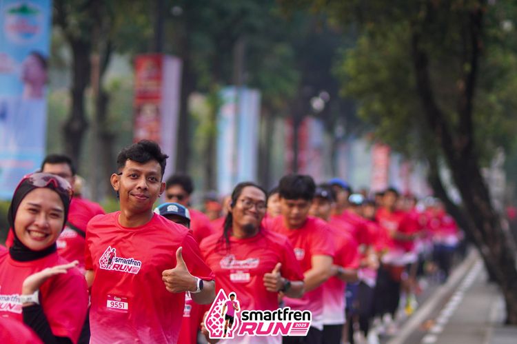 Race photo from Shakeout Run - Smartfren Run