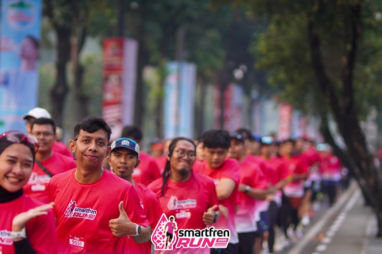 Race photo from Shakeout Run - Smartfren Run