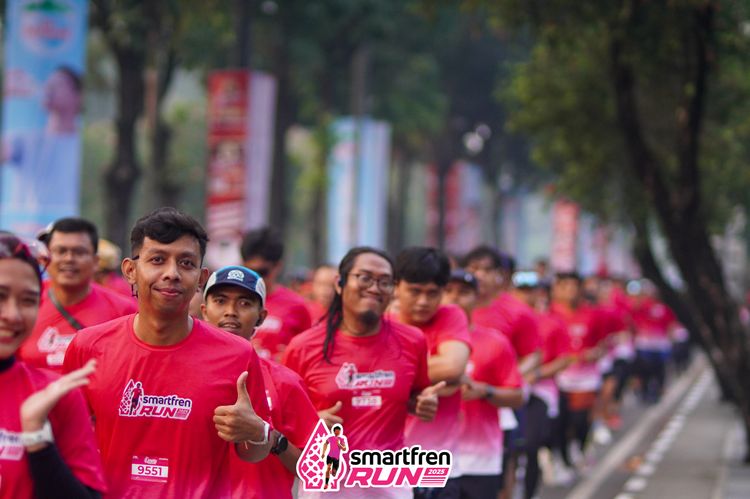 Race photo from Shakeout Run - Smartfren Run