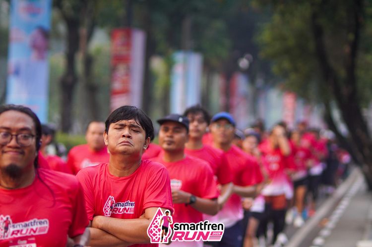 Race photo from Shakeout Run - Smartfren Run