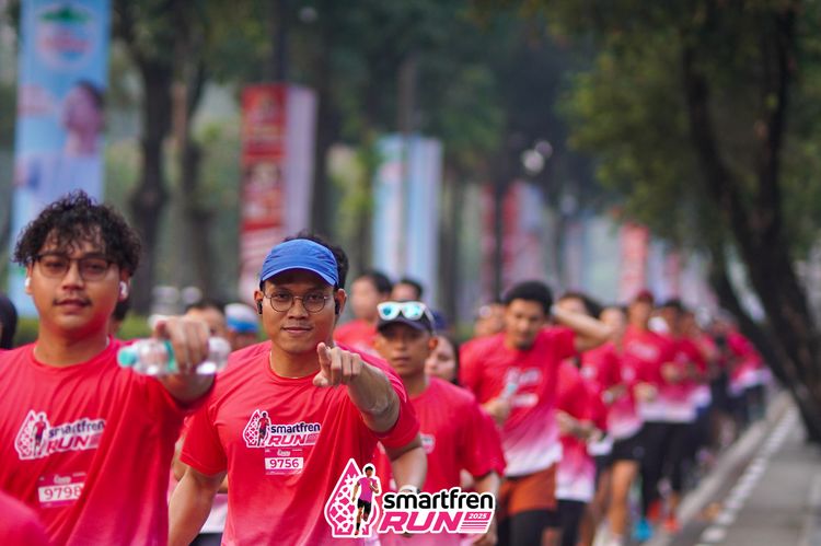 Race photo from Shakeout Run - Smartfren Run