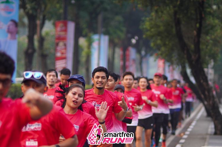 Race photo from Shakeout Run - Smartfren Run