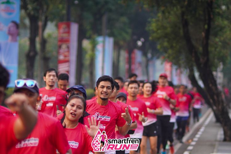 Race photo from Shakeout Run - Smartfren Run