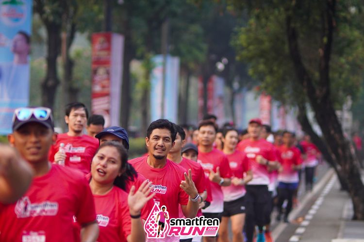 Race photo from Shakeout Run - Smartfren Run