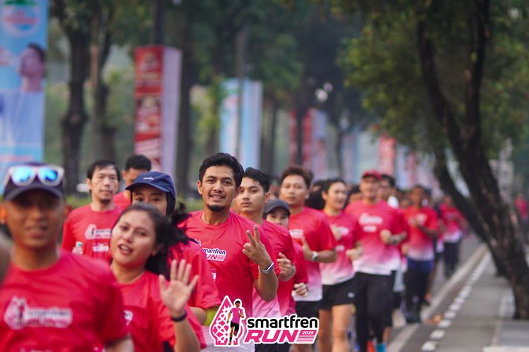 Race photo from Shakeout Run - Smartfren Run