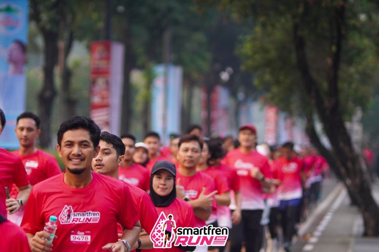 Race photo from Shakeout Run - Smartfren Run