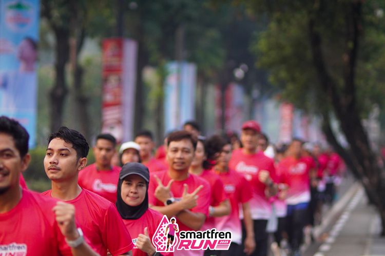 Race photo from Shakeout Run - Smartfren Run