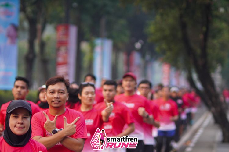 Race photo from Shakeout Run - Smartfren Run
