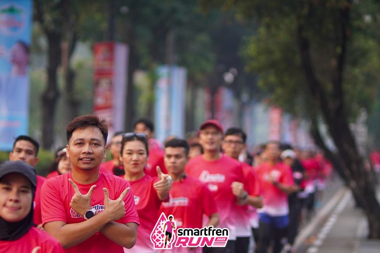 Race photo from Shakeout Run - Smartfren Run