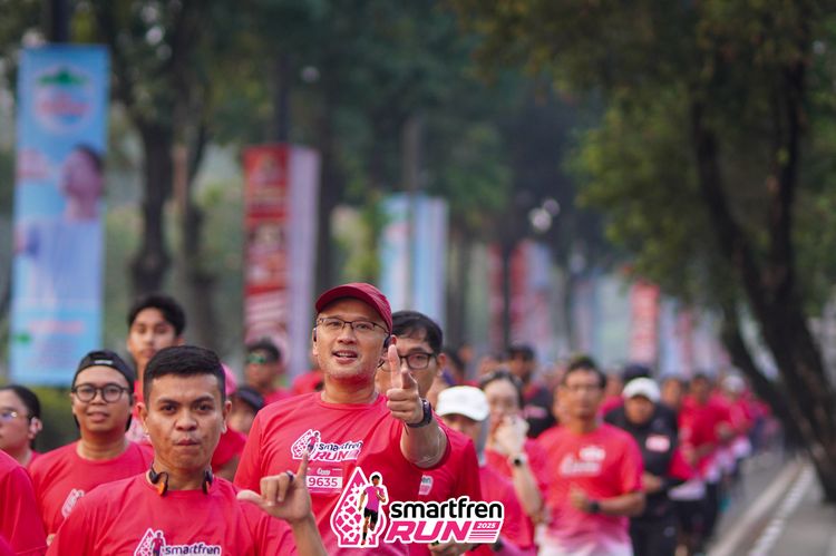 Race photo from Shakeout Run - Smartfren Run