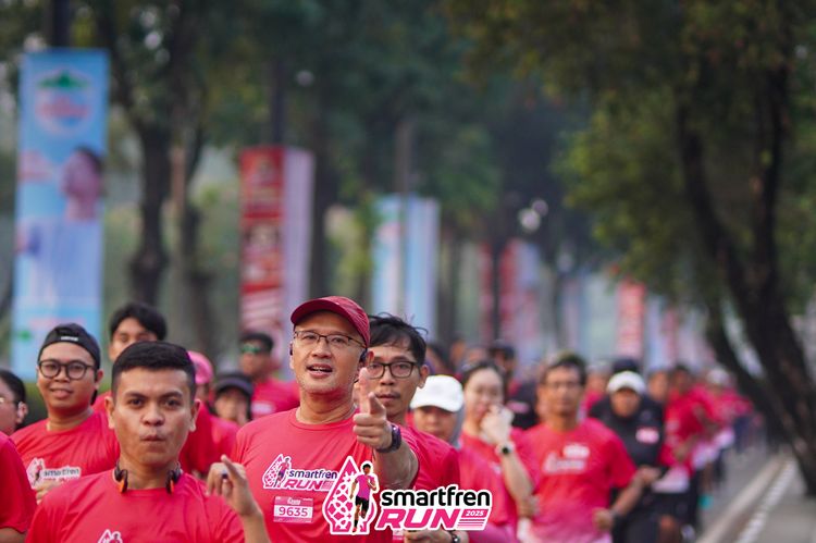 Race photo from Shakeout Run - Smartfren Run