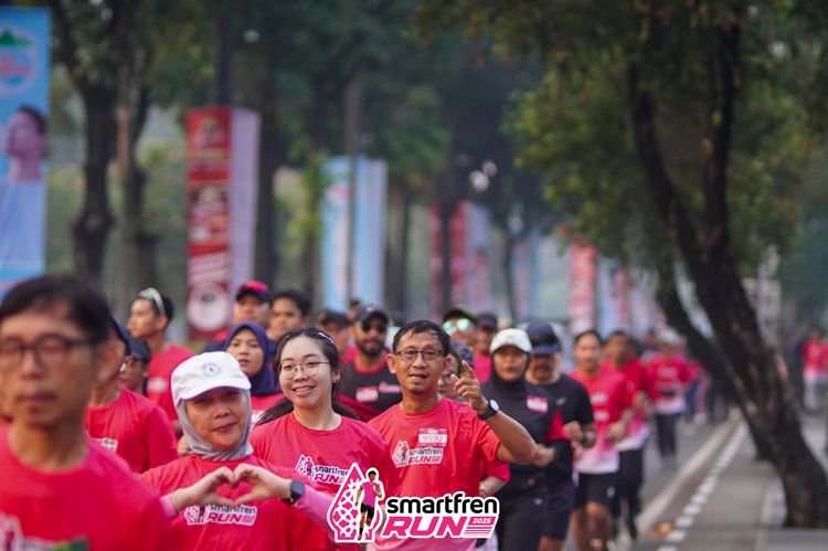 Race photo from Shakeout Run - Smartfren Run