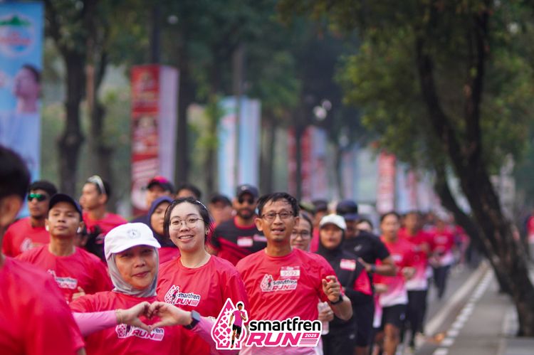 Race photo from Shakeout Run - Smartfren Run
