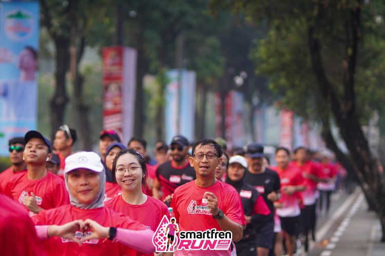 Race photo from Shakeout Run - Smartfren Run