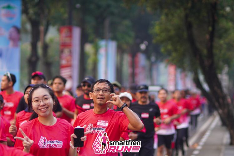 Race photo from Shakeout Run - Smartfren Run