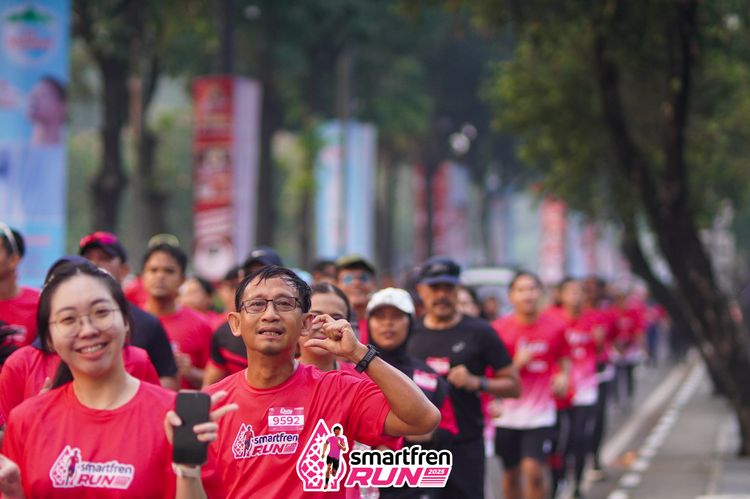 Race photo from Shakeout Run - Smartfren Run