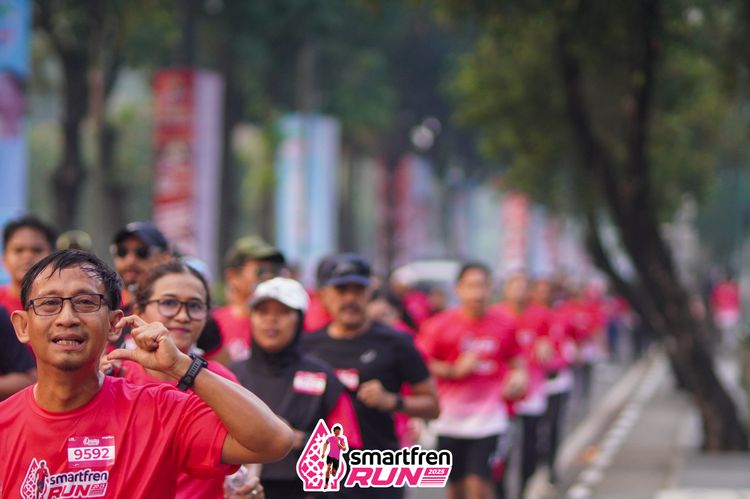 Race photo from Shakeout Run - Smartfren Run