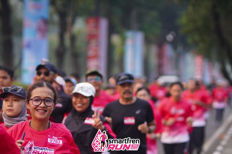 Race photo from Shakeout Run - Smartfren Run