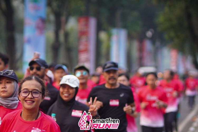 Race photo from Shakeout Run - Smartfren Run