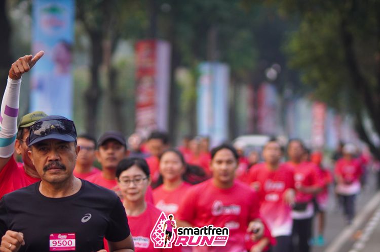 Race photo from Shakeout Run - Smartfren Run