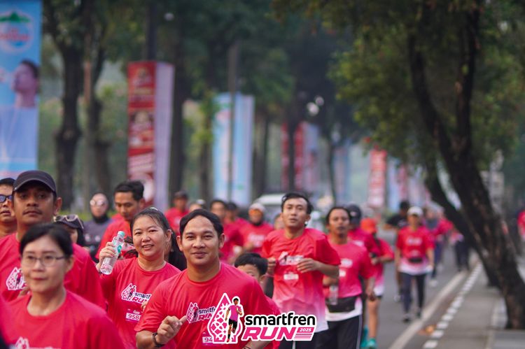 Race photo from Shakeout Run - Smartfren Run