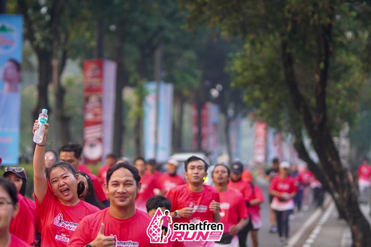 Race photo from Shakeout Run - Smartfren Run