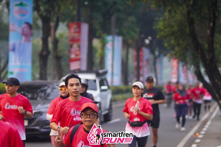 Race photo from Shakeout Run - Smartfren Run