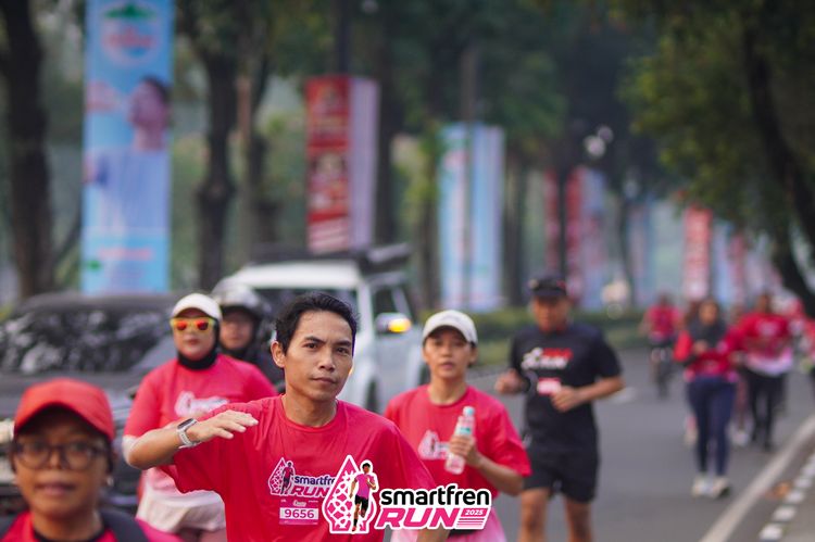 Race photo from Shakeout Run - Smartfren Run
