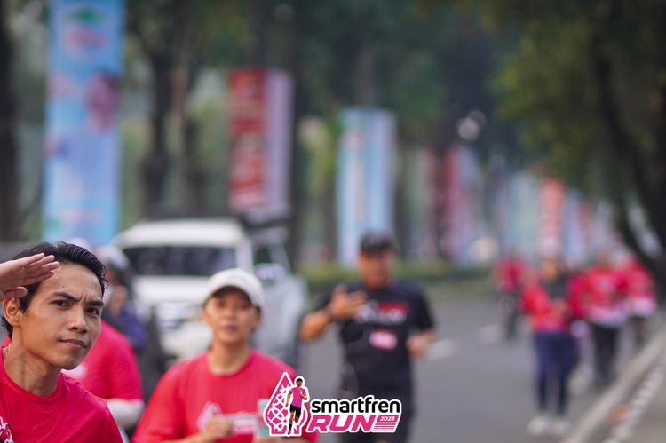 Race photo from Shakeout Run - Smartfren Run
