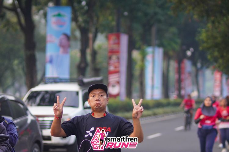 Race photo from Shakeout Run - Smartfren Run