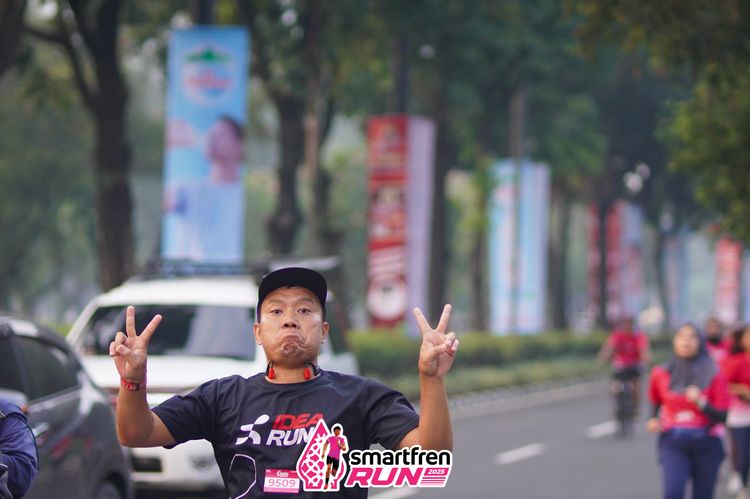 Race photo from Shakeout Run - Smartfren Run