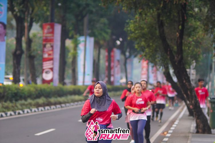 Race photo from Shakeout Run - Smartfren Run