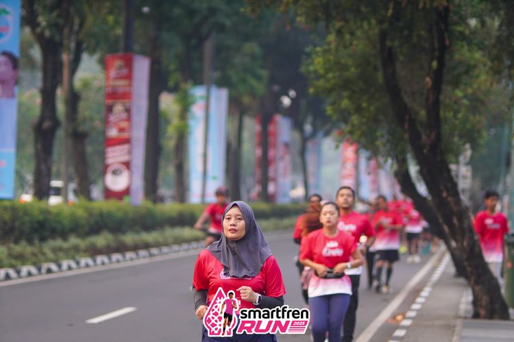 Race photo from Shakeout Run - Smartfren Run